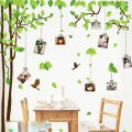 Los niños juegan la etiqueta engomada casera desprendible de la pared del árbol de la decoración, etiquetas engomadas decorativas de la pared de DIY